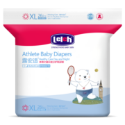露安适（Lelch）体育之星纸尿裤XL26片(12-17kg)日用薄护适动 婴儿加大号尿不湿