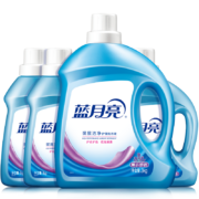20点开始：Bluemoon 蓝月亮 深层洁净洗衣液 12斤 3kg+1kg*3瓶 薰衣草香*2件