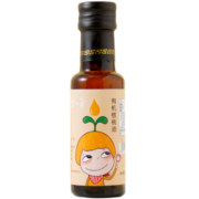 窝小芽有机亚麻籽油食用油低温冷榨植物调和热炒油 有机亚麻籽油100ml