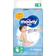 【自营】moony腰贴型婴儿纸尿裤 M56片