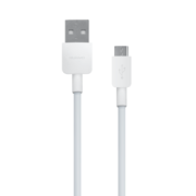 华为HUAWEI 原装数据线充电线 安卓Micro USB2.0接口/快充稳定 安卓手机适用 1米 白色AP70