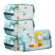 好孩子 棉柔巾 80片*4包
