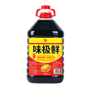味极鲜5斤大桶生抽调味汁酱油炒菜红烧凉拌提鲜料酒食堂厨房商用C