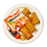 豆皮鸡胸肉卷减低脂期解馋宵夜零食品健身轻即食代餐抗饿肉卷主食