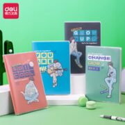 deli 得力 T3272 《限定记忆》系列 胶套本笔记本 4本装 32K/72张