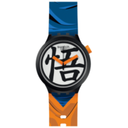 斯沃琪（Swatch）瑞士手表 GOKU X SWATCH联名系列 七龙珠之悟空 男女石英表 SB01Z101