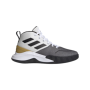 adidas阿迪达斯官方OWNTHEGAME男子团队款实战篮球运动鞋 黑色/白色/灰色/金色 42.5(265mm)