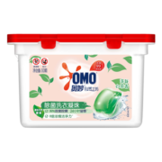 奥妙白茶除菌洗衣凝珠50颗洗衣球 除菌除螨 柔顺留香 三合一浓缩（单色）400G自然工坊洗衣液
