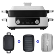 618预售、Plus会员：Morphy Richards 摩飞 MR9099多功能锅二代 椰奶白
