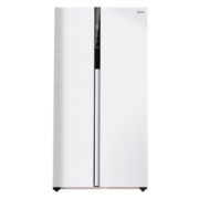 美的（Midea）9分钟急速净味543升对开双开门冰箱家用超薄大容量一级京东小家智能家电白色
