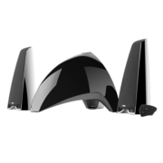 漫步者（EDIFIER） E3360BT蓝牙音箱无线家庭电脑音响台式低音炮 黑色