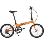 大行（DAHON） 青春版p8折叠自行车20寸8速成人超轻男女式单车KAC081 亮面橙【转把，带马甲线】