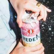 比利时进口，VEDETT 白熊 玫瑰红小麦啤酒500ml*12听装