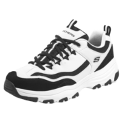 斯凯奇skechers经典老爹鞋男士休闲运动鞋透气增高黑色复古潮流8790161 白色/黑色/WBK 42