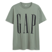 Gap  男士纯棉运动T恤 豆沙绿