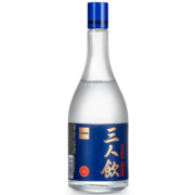 江小白 三人饮 清香型白酒 46度 500ml 单瓶 轻松口粮酒粮食酒