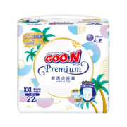 PLUS会员：GOO.N 大王 轻透系列 拉拉裤 XXL22片*3件