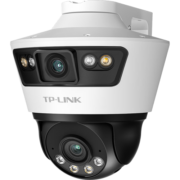 TP-LINK 双摄600万枪球联动一体全彩超清摄像头家用监控器360无线家庭室外户外tplink网络远程高清IPC669-A