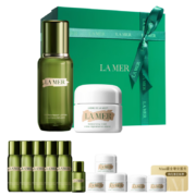 PLUS会员：LA MER 海蓝之谜 保湿修护套装 精萃水150ml+奇迹面霜30ml （赠 精萃水30ml*5+面霜7ml*2+会员加赠 面霜3.5ml）