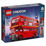 LEGO乐高 10258伦敦巴士 创意高手系列车辆 拼搭儿童积木汽车玩具