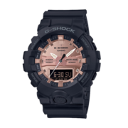 卡西欧（CASIO）手表 G-SHOCK 黑金防震自动LED双重照明男表 GA-800MMC-1A