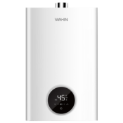 美的出品燃气热水器 家用智能 恒温高效节能 六重防护 轻音低噪  双重防冻 白色 华凌23年上新 变频恒温NL1 12升