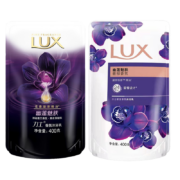 京喜特价、概率券：力士(LUX)沐浴露幽莲魅肤补充装400g*2袋 （香型随机发，包装带有体验装）