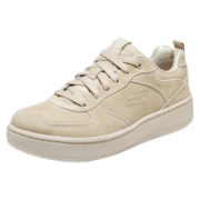 斯凯奇skechers2023春新款女子复古反皮毛街头休闲时尚板鞋149766 自然色/NAT 38