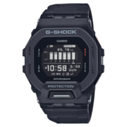 卡西欧（CASIO） g-shock手表男计步训练功能户外运动电子表防震防水石英男表 GBD-200-1