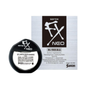 参天FX NEO银色装眼药水滴眼液原装瓶缓解眼疲劳眼干眼涩抗疲劳止痒去红血丝12ml清凉度5日本进口