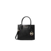 MK女包 MICHAEL KORS 迈克·科尔斯 奢侈品Mercer荔枝纹风琴包手提单肩包黑色35S1GM9M2L BLACK