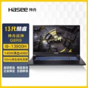 神舟战神G8R9/I9-13900H 4060 17.3 2.5K高刷独显游戏笔记本电脑