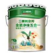3Trees 三棵树 SJC230 京粹金装净味五合一墙面漆 18L