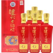 京东百亿补贴: 泸州老窖 红运开怀 52度 浓香型白酒 6瓶＊625ml