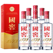 京东百亿补贴：国窖1573 浓香型 高度白酒 52度 375ml*6瓶 整箱