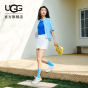 UGG2023春季新款女士休闲系带小白鞋低帮时尚板鞋休闲鞋 1130775女鞋 BRWH | 亮白色 38