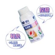 JUST YOGHURT 纯甄 白桃燕麦青稞口味 200g*10瓶整箱