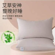 洁丽雅 艾草助眠枕头单个 48*74cm