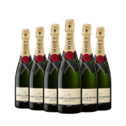 酩悦（Moet & Chandon）经典香槟皇室干型法国 葡萄酒 750mlx 6瓶/箱