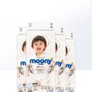 moony 婴儿拉拉裤 XL32片*4包