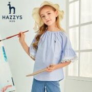 HAZZYS 哈吉斯 儿童短袖
