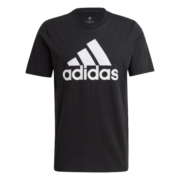 adidas阿迪达斯官方轻运动男装运动休闲短袖T恤GK9120 黑色/白 A/M