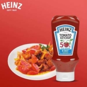 史低！Heinz 亨氏 50%减糖盐番茄酱 570ml