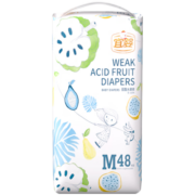 宜婴弱酸水果纸尿裤M48片超薄透气柔软尿不湿 【4.5-8.5kg】