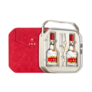 五粮液（WULIANGYE）【官方授权店】 普五浓香型白酒 高端礼品 52度 第八代 好事成双礼盒