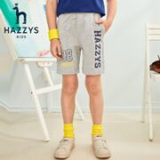 HAZZYS 哈吉斯 男童五分裤