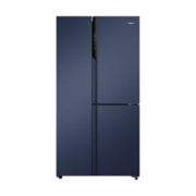 再降价、8日0点、PLUS会员：Haier 海尔 鲜派系列 BCD-501WLHTS79B9U1 风冷T型对开门冰箱 501L 国潮蓝釉