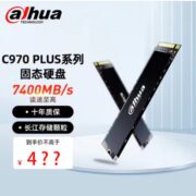 大华(dahua)C970 Plus 2T SSD PCIe 4.0台式机笔记本固态硬盘