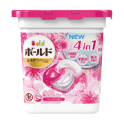 宝洁（P&G）洗衣球4D甜美花香型12颗粉色 宝洁碧浪ARIEL洗衣凝珠洗衣液