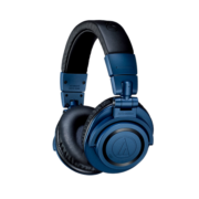 铁三角（Audio-technica）ATH-M50xBT2 DS 专业头戴监听蓝牙耳机 无线便携折叠 限量版蓝